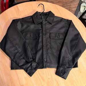 Wild Fable Black Shirt Jacket